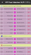 7 Schermata Correct Score Fixed Match 1/2