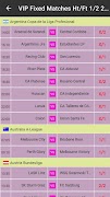 برنامه‌نما Correct Score Fixed Match 1/2  عکس از صفحه