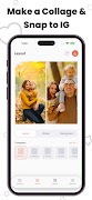 برنامه‌نما Layout For Instagram: IG Grid عکس از صفحه