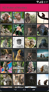HD Material Monkey Affiche