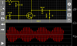 Droid Tesla Circuit Simulator capture d'écran 7