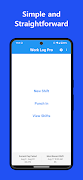 Work Log - Shift Tracker تصوير الشاشة 1