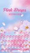 پوستر Pink Drops RainbowKey Theme