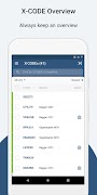 X-CODE Manager ภาพหน้าจอ 1