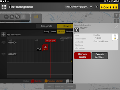 برنامه‌نما PONSSE Manager عکس از صفحه