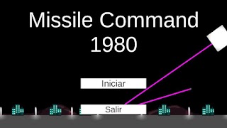 Missile Command 1980 captura de pantalla 1