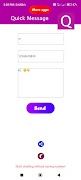 برنامه‌نما Quick Message عکس از صفحه