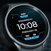 Space Tracker Watch Face poster