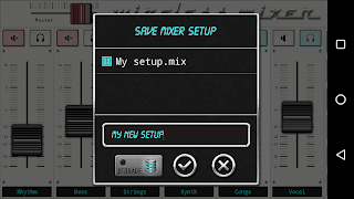 Wireless Mixer - MIDI Screenshot 2