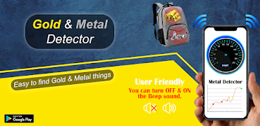Gold & Metal Detector پوسٹر