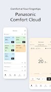 برنامه‌نما Panasonic Comfort Cloud عکس از صفحه