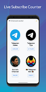 Telegram - Live Subscriber Cou screenshot 3