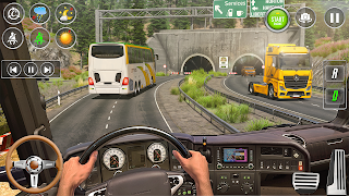 Mega Truck Driving Truck Game captura de pantalla 4
