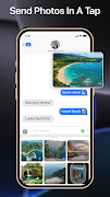 برنامه‌نما AI Messenger: Texting عکس از صفحه