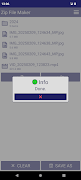 برنامه‌نما Zip File Maker عکس از صفحه