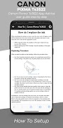 Canon Pixma Ts3522 App Advice captura de pantalla 2