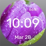 Purple Petals - Watch Face
