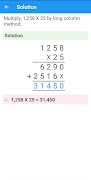 Math Long Multiplication Pro screenshot 2