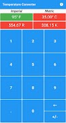 Fast Temperature Converter screenshot 1