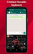 Ronaldo Keyboard ภาพหน้าจอ 3