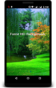 Forest HD Backgrounds پوسٹر