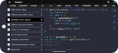 برنامه‌نما Code Recipes عکس از صفحه