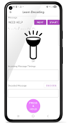 Morse Code Flashlight تصوير الشاشة 2