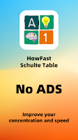 HowFast – Schulte Grid poster