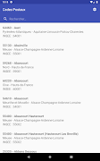 Codes Postaux Français 截圖 3