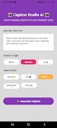 پوستر Caption Studio - AI Writer