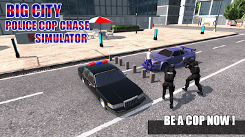 Thief Cop Chase crime City Police Drive Simulator screenshot 1