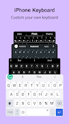 پوستر Iphone Keyboard