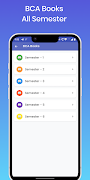 برنامه‌نما BCA Notes & Books - All Sem عکس از صفحه