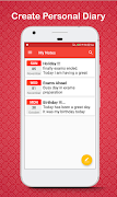 برنامه‌نما Diary - Pattern Lock عکس از صفحه