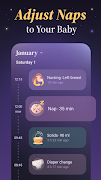 برنامه‌نما Luli - Baby Sleep Tracker عکس از صفحه