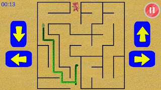 Snake Maze game capture d'écran 3