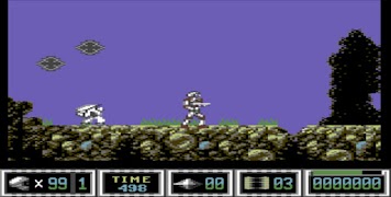 C64 Turrican poster