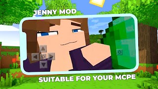 Jenny Mod for Minecraft PE ảnh chụp màn hình 7