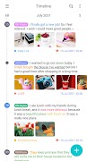 1 Schermata DecoDiary - Timeline Diary
