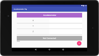 برنامه‌نما Arduino Accelerometer OTG USB عکس از صفحه