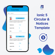 Ionic 5 Circulars and Notification تصوير الشاشة 3