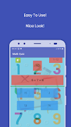 برنامه‌نما Math Quiz عکس از صفحه