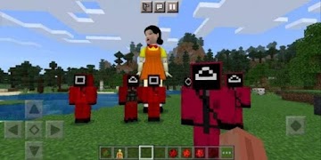1 Schermata Squid Game Mod Minecraft