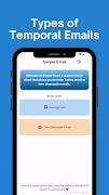 برنامه‌نما Simple Email - Temporary Email عکس از صفحه
