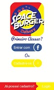 Space Burger plakat