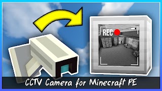 CCTV Camera Mod for Minecraft постер