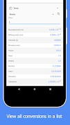 برنامه‌نما Unit Converter عکس از صفحه