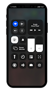 برنامه‌نما Control Center iOS عکس از صفحه