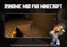 Dynamic Mod for Minecraft الملصق