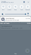 Quick Remind - Reminder App captura de pantalla 3